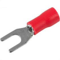 Terminal Pre-Isol Forquilha 0,5-1,5 F5,3 Vermelho - Kit C/100 Unidades Terminal Pre-Isol Forquilha 0,5-1,5 F5,3 Vermelho - Kit C/100 Unidades