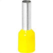 Terminal Pre-Isol Ilhos 25 Comp16 Amarelo Penzel - Kit C/100 Unidades