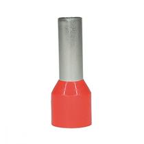 Terminal Pre-Isol Ilhos Tub E35-16 Vermelho - Kit C/100 Unidades