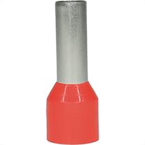 Terminal Pre-Isol Ilhos Tub E35-16 Vermelho - Kit C/50 Unidades Terminal Pre-Isol Ilhos Tub E35-16 Vermelho - Kit C/50 Unidades