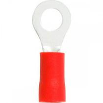 Terminal Pre-Isol Olhal 10 Vermelho F8,4 . / Kit C/ 100 Unidades