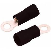 Terminal Pre-Isol Olhal Rv 3,5-4 Preto 14-12 - Kit C/100 Unidades Terminal Pre-Isol Olhal Rv 3,5-4 Preto 14-12 - Kit C/100 Unidades