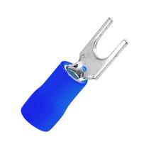 Terminal Pré-Isolado Forquilha Azul-3,7 1,5/2,5mm Com 100 Rohdina Terminal Pré-Isolado Forquilha Azul-3,7 1,5/2,5mm Com 100 Rohdina