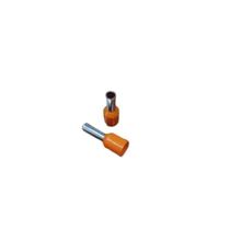 TERMINAL PRÉ ISOLADO J02E4009 TUBULARILHÓS 4mm COMP. 12mm LJ PCT 100pçs