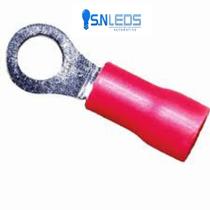 TERMINAL PRÉ ISOLADO OLHAL 8MM VERMELHO 6AWG Tech One