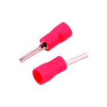 Terminal Pré-Isolado Pino PTV 1,25 x 10mm Vermelho 100un JNG