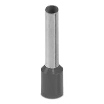 Terminal Pré-isolado Pino Tubular 4,0mm² - Cinza - 50 Unidades