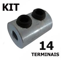 Terminal Quebra Galho Cabo de Aço Academia 14 Unidades