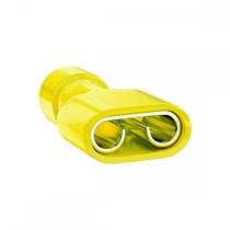 Terminal Sforplast Femea Totalmente Isolado Nylon 4 A 6Mm - Amarelo