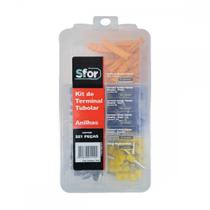 Terminal Sforplast Kit Com 321 Pecas - Anilhas + Terminais Tubulares - 5744 Terminal Sforplast Kit Com 321 Pecas - Anilhas + Terminais Tubulares - 5744