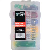 Terminal. Sforplast Kit De Eletrica Com 401 Pecas - 5743 Terminal. Sforplast Kit De Eletrica Com 401 Pecas - 5743