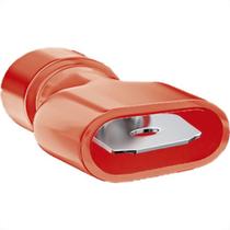 Terminal. Sforplast Macho Totalmente Isolado Nylon 0,5 A 1,5Mm - Vermelho