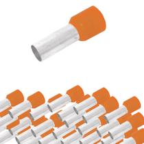 Terminal tubolar 4,0mm ilhos kit com 100