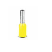 Terminal Tubular Cabo Flexivel 6mm Amarelo Sun21 - T6mm Am