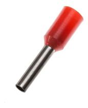 Terminal Tubular Ilhós Conector 1,0mm Pré Isolado - 500 Pçs