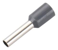Terminal Tubular Ilhós Conector 4,0mm Pré Isolado - 100 Pçs Terminal Tubular Ilhós Conector 4,0mm Pré Isolado - 100 Pçs