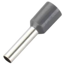 Terminal Tubular Ilhós Pré-isolado 4 mm Preto - 350 un