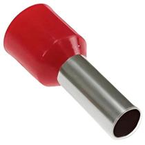 Terminal Tubular Ilhós Vermelho com 20 Peças - 4.4.87 - DUAL COMP Terminal Tubular Ilhós Vermelho com 20 Peças - 4.4.87 - DUAL COMP