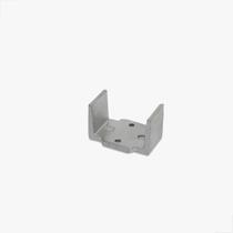 Terminal U Para Fixação de Perfis Cercas PC004 Natural 2Uni