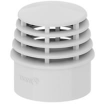 Terminal Ventilação Alivia Pressão Gases Esgoto Anti-Mal Cheiro PVC Branco 4 Polegadas 100mm Tigre