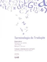 Terminologia da tradução Terminologia da tradução