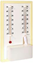 Termo higrometro bulbo seco e umido -10+50:1c liquido base plastica 190 x 106mm.