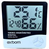 Termo Higrômetro + Certificado De Calibração Rastreável Rbc - Exbom
