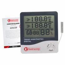 Termo Higrometro + Certificado de Calibração RBC - Instrucorp IC-2070