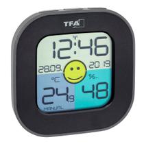 Termo-higrômetro Com Relógio Data E Hora E Nível De Conforto