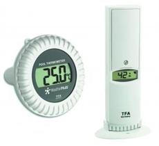 Termo-Higrômetro com Sensor para Piscina WeatherHub TFA