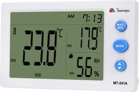 Termo Higrômetro Digital 10 a 50 Sensor Interno/ Externo MT-241A Minipa Unica