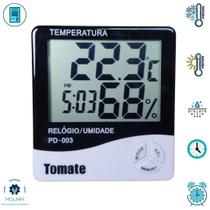 Termo-Higrômetro Digital + Certificado Calibração Rastreável - Tomate