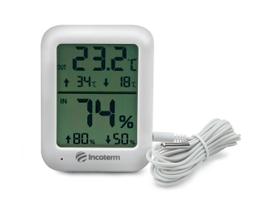 Termo Higrômetro Digital Com Alarme Th80 Incoterm