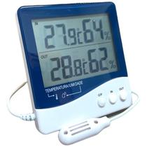 Termo-Higrômetro Digital de Temperatura e Umidade Interna/Externa - Incoterm 7664.01.0.00