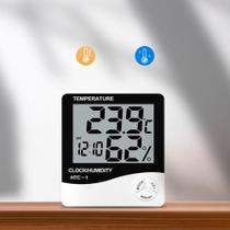 Termo Higrômetro Digital Medição de Temperatura de -10 a 50 graus celsius