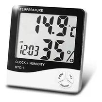 Termo-higrômetro Digital Relógio Umidade E Temperatura - RL