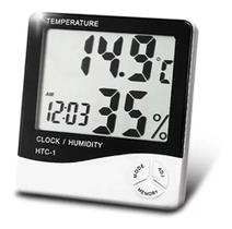Termo Higrômetro Medidor Temperatura Umidade Sensor Externo Termômetro Digital - N/A