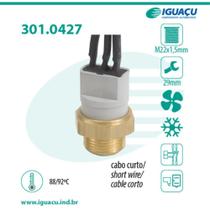 Termo interruptor do radiador Fiat Uno 1990 a 2003 IGUAÇU