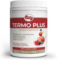 Termo Plus Frutas Verm, Gengibre e Chá Verde 240g - Vitafor Termo Plus Frutas Verm, Gengibre e Chá Verde 240g - Vitafor