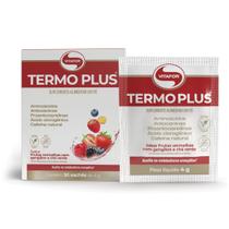TERMO PLUS FRUTAS VERMELHAS COM GENGIBRE E CHÁ VERDE- 30 SACHÊS DE 4g - VITAFOR TERMO PLUS FRUTAS VERMELHAS COM GENGIBRE E CHÁ VERDE- 30 SACHÊS DE 4g - VITAFOR