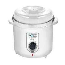 Termocera Aquecedor De Cera 400g Bivolt Sem Refil Toda Branca - Mega Bell Termocera Aquecedor De Cera 400g Bivolt Sem Refil Toda Branca - Mega Bell