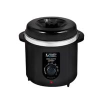 Termocera Júnior Preto Aquecedor De Cera Capacidade 400g Bivolt - Mega Bell