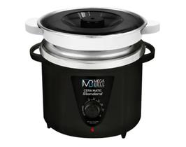 Termocera Panela Depilação 900g Com Refil Mega Bell Standard - Preta