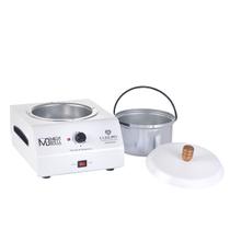 Termocera Profissional Luxury Com Refil Júnior 1000g Branca - Mega Bell Termocera Profissional Luxury Com Refil Júnior 1000g Branca - Mega Bell