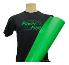 Termocolante Recorte Power Film Verde Seleção-Bobina 0,50X5m