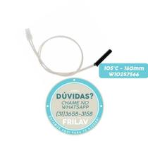 Termofusível de Segurança 105C Original Brastemp/Consul W10257566 - 160mm - Para Geladeiras Frost Free