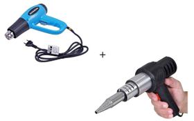 Termofusor Soldador Plástico Parachoque 800w e Soprador 220v