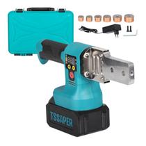 Termofusora de tubos a bateria 3000mah Tssaper 350C TTER21V