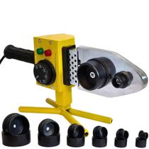 Termofusora Soldador Tubos Ppr 1000w Profissional 20 a 63mm 6 Bocais 220v Termofusora Soldador Tubos Ppr 1000w Profissional 20 a 63mm 6 Bocais 220v