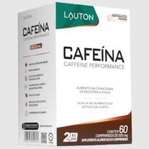 Termogênico Cafeína Lauton Bom Para fazer Cardio Pré Treino - 60 cáps